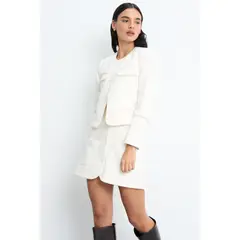 IO - Chaqueta Mujer Crudo