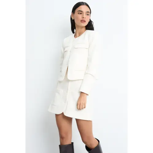 IO - Chaqueta Mujer Crudo