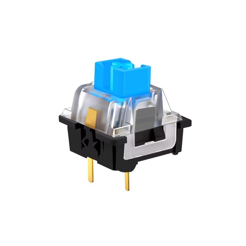 REDRAGON - Pack 10 Switch Redragon Mecánicos Oetemu Blue Retroiluminado