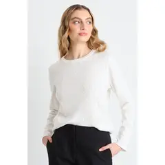 IO - Sweater Mujer Crudo