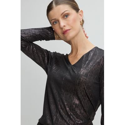 Imagen 2 del producto Polera Manga Larga Mujer Negro Magriffe