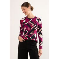 Polera Manga Larga Mujer Negro Magriffe