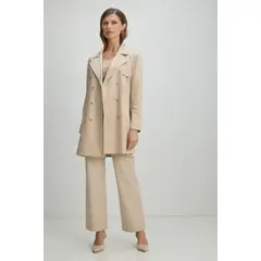 MA GRIFFE - Trench Mujer Beige Magriffe
