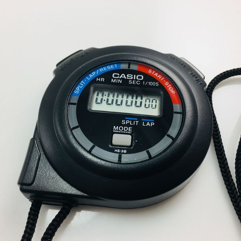 CASIO - RELOJ CRONOMETRO CASIO HS3V DIGITAL COLGANTE