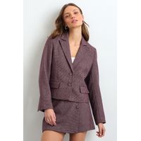 Blazer Mujer Burdeos
