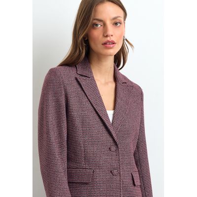 Imagen 2 del producto Blazer Mujer Burdeos