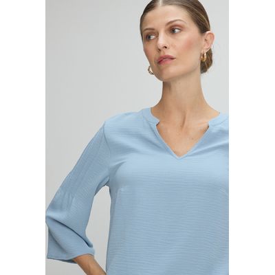 Imagen 2 del producto Blusas Manga Larga Mujer Celeste Magriffe