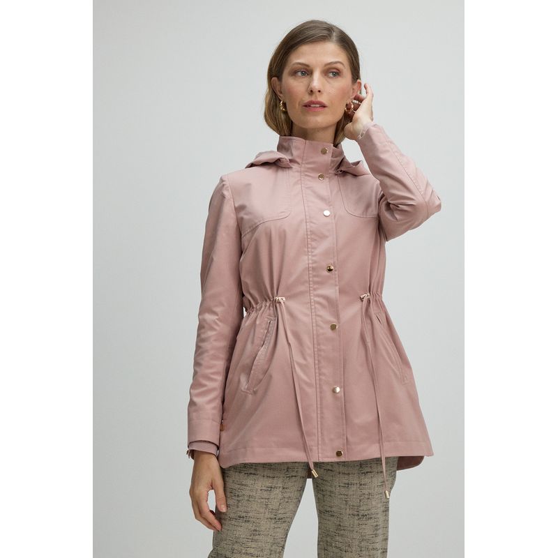 MA GRIFFE - Trench Mujer Rosa Magriffe
