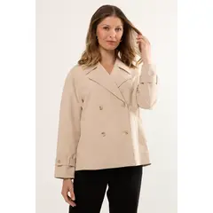 MA GRIFFE - Trench Mujer Beige Magriffe