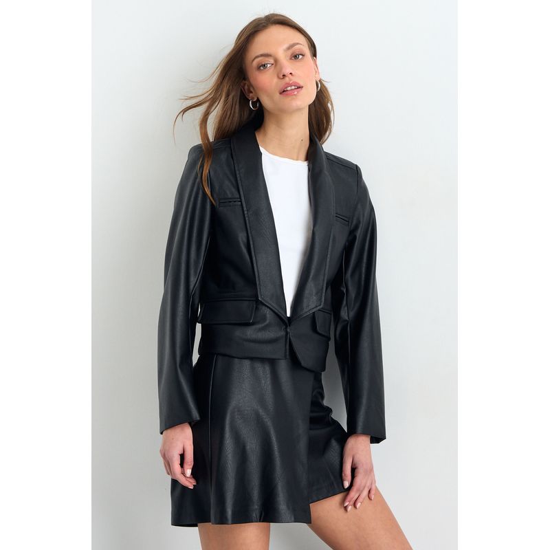 IO - Chaqueta Mujer Negro Io