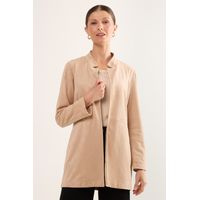Tapado Abierto Mujer Beige Magriffe