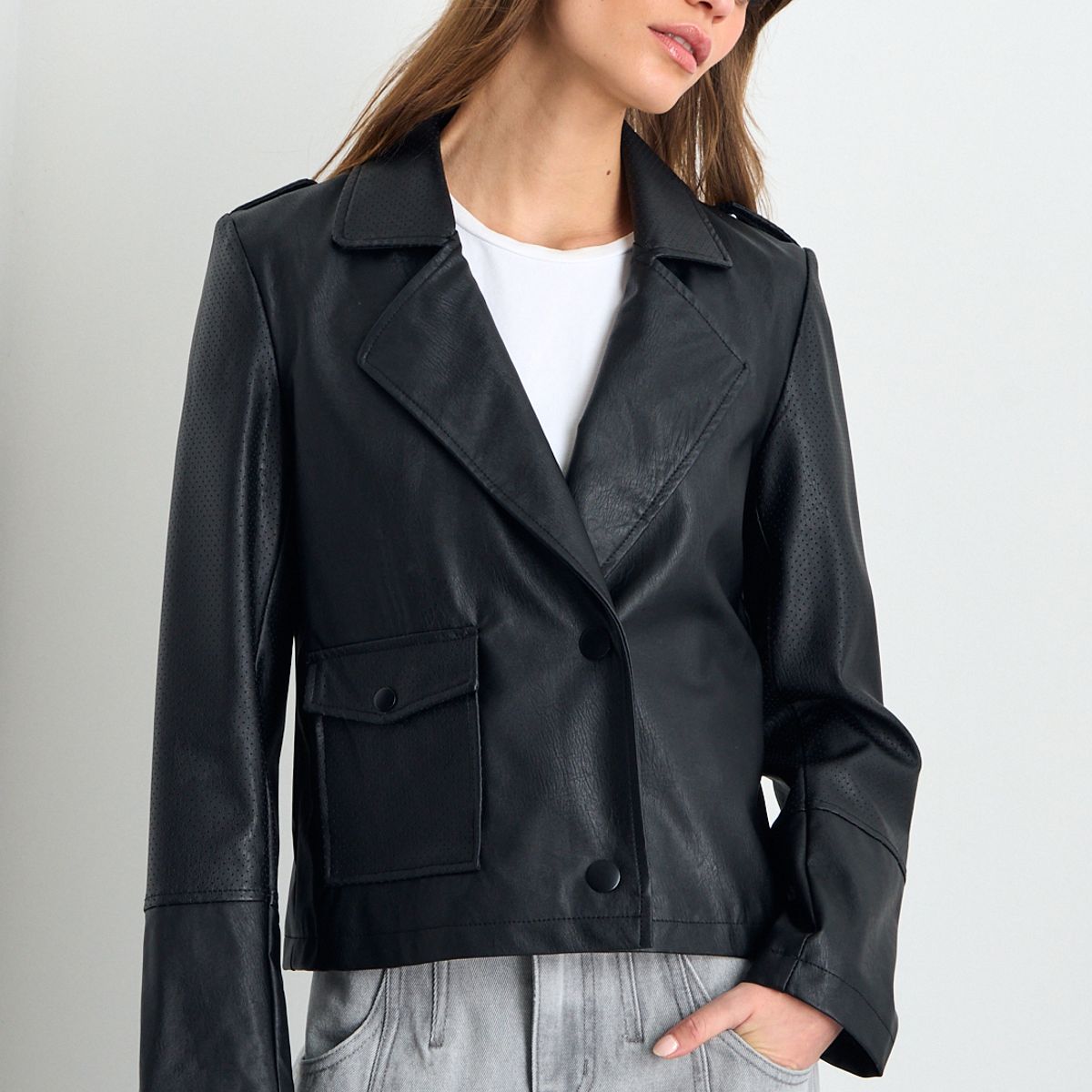 IO - Chaqueta Mujer Negro Io