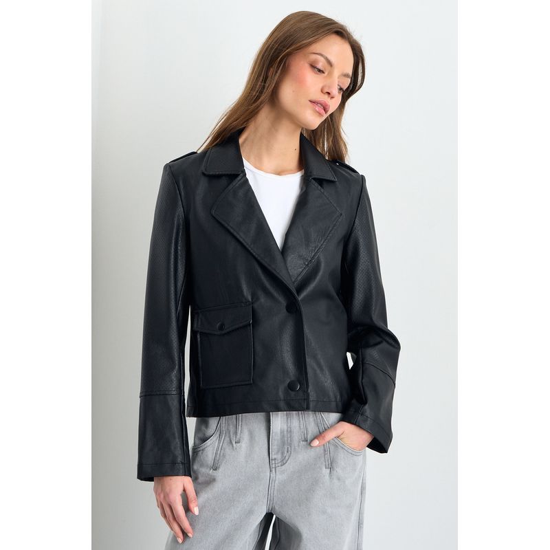 IO - Chaqueta Mujer Negro Io