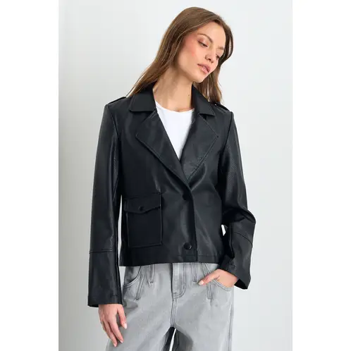 IO - Chaqueta Mujer Negro