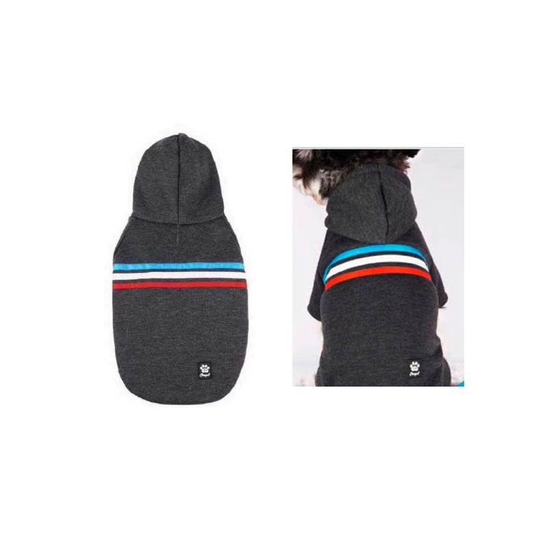 MARBEN PETS - Polerón Ropa P Perros Raza Grande Mascotas Gris Talla 3xl