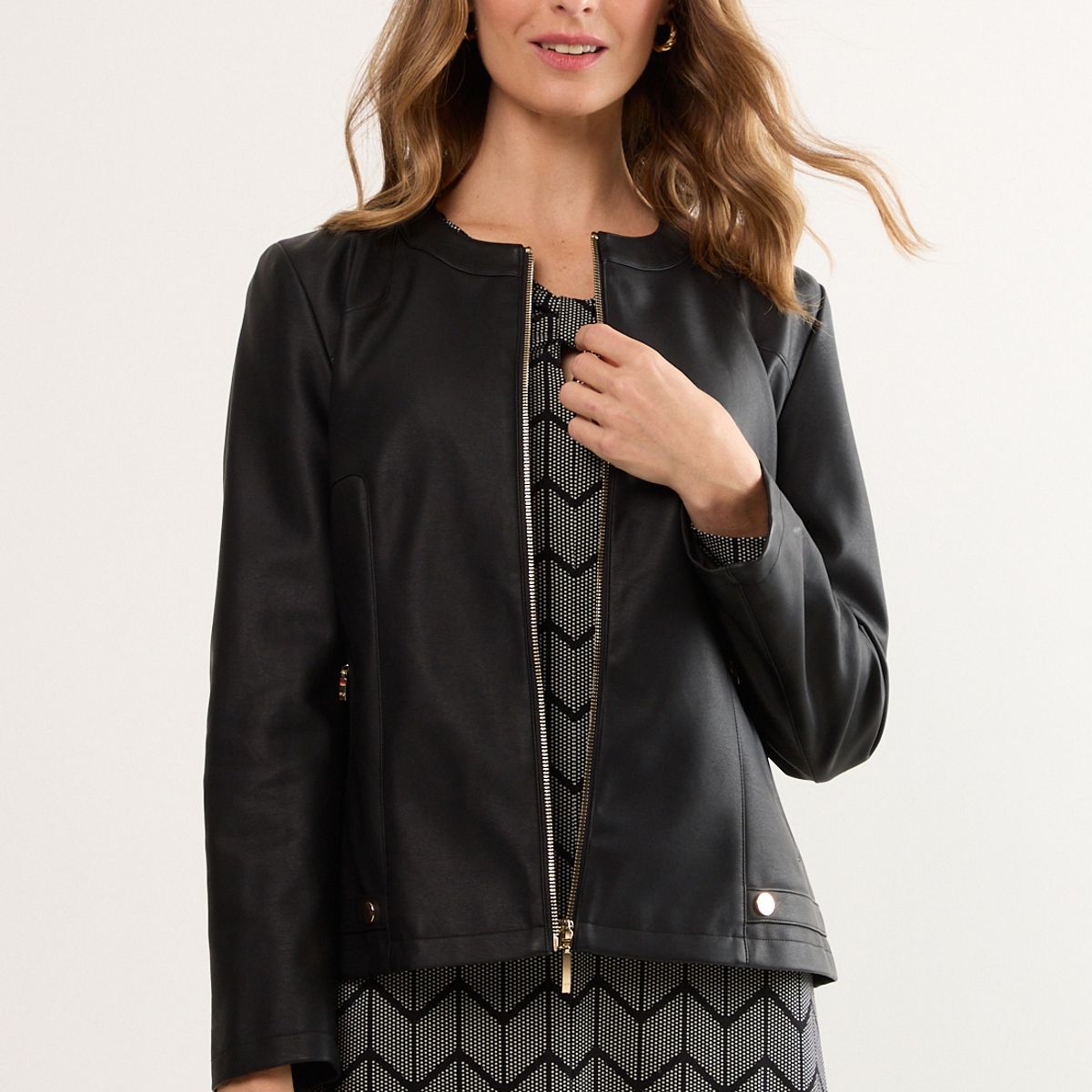 MA GRIFFE - Chaqueta Mujer Negro Magriffe