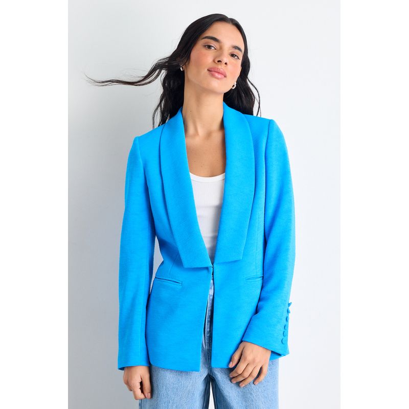 IO - Blazer Mujer Azul Io