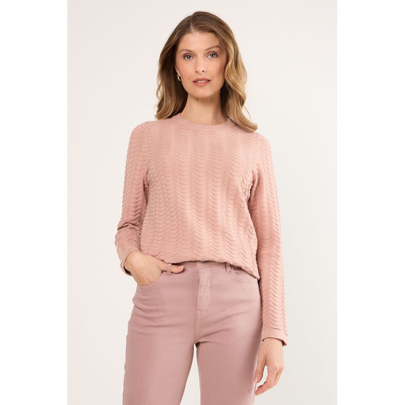 MA GRIFFE - Cardigan Mujer Rosa Magriffe
