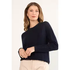 MA GRIFFE - Cardigan Mujer Azul Magriffe