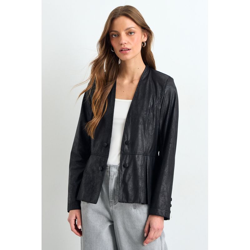 IO - Chaqueta Mujer Negro Io