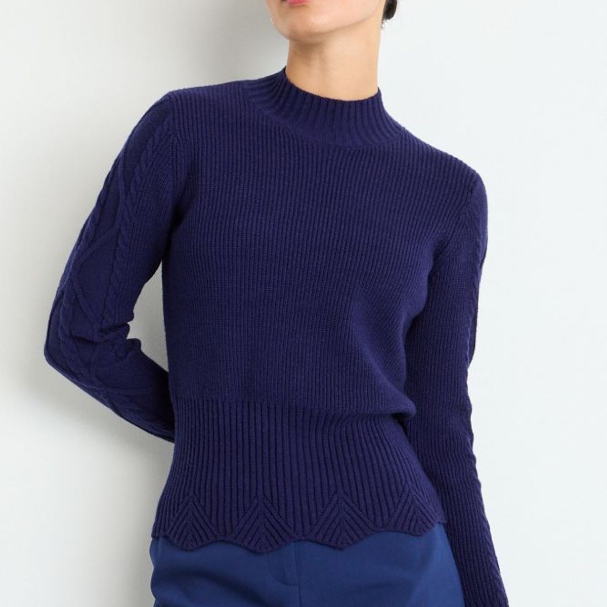 IO - Sweater Mujer Azul Io