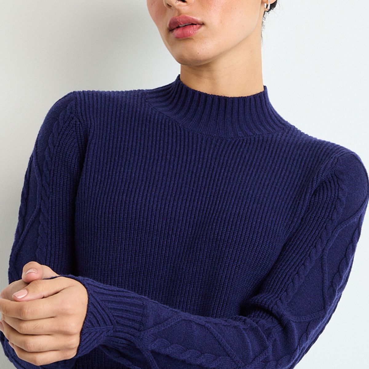 IO - Sweater Mujer Azul Io