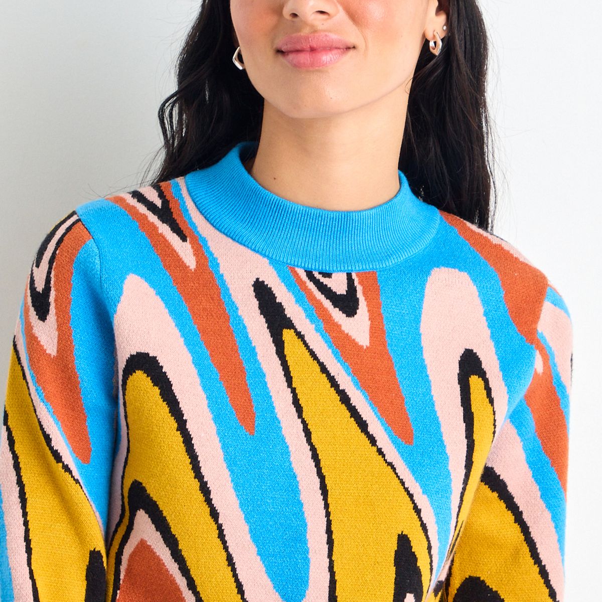 IO - Sweater Mujer Celeste Io