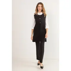 MA GRIFFE - Cardigan Mujer Negro Magriffe