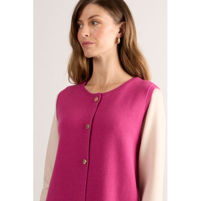 Imagen 2 del producto Cardigan Mujer Fucsia Magriffe