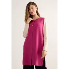 MA GRIFFE - Cardigan Mujer Fucsia Magriffe