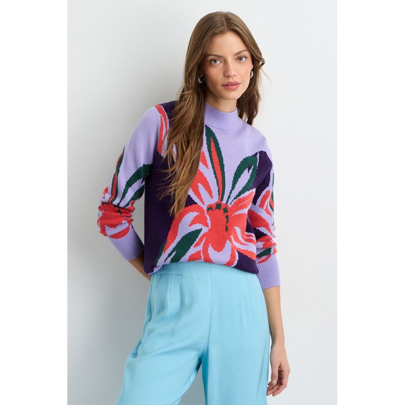IO - Sweater Mujer Morado Io
