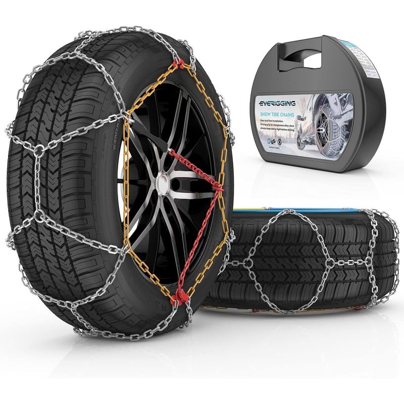 GENERICO - Cadenas Para Nieve Y Hielo De Fácil Montaje Kn100 con Maleta