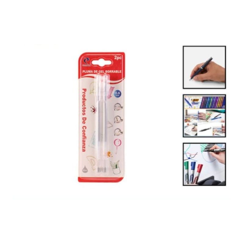GENERICO - Pluma De Gel Borrable Papeleria
