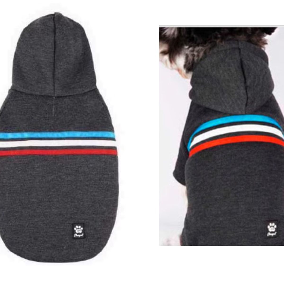 MARBEN PETS - Polerón Sport P Perros Raza Grande Mascotas Gris Talla 2xl