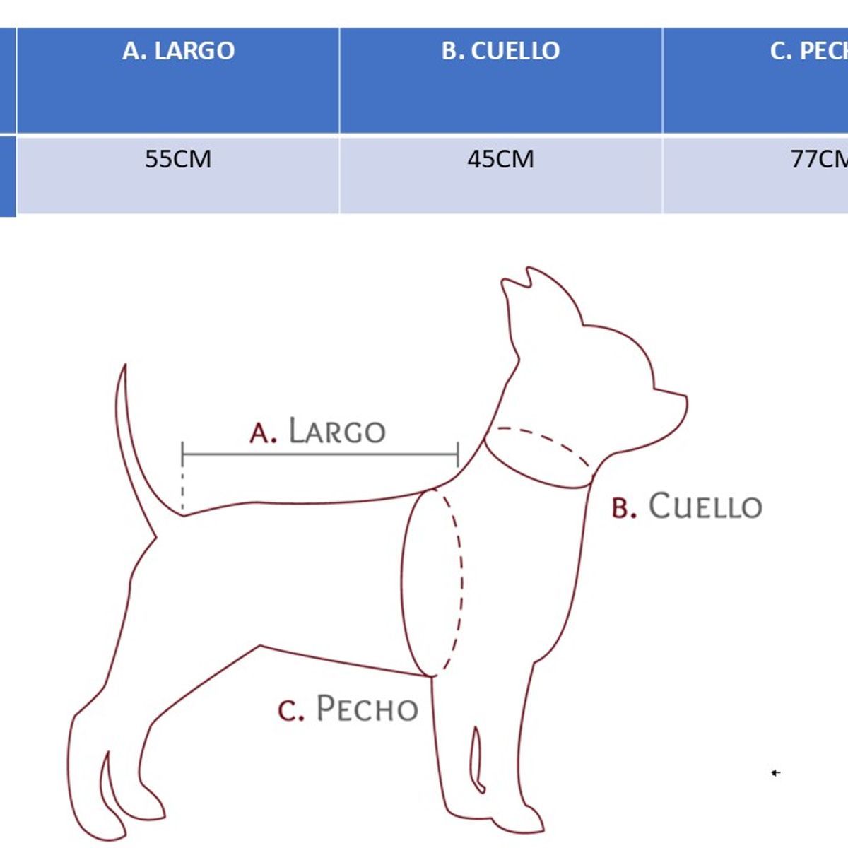 MARBEN PETS - Polerón Sport P Perros Raza Grande Mascotas Gris Talla 2xl