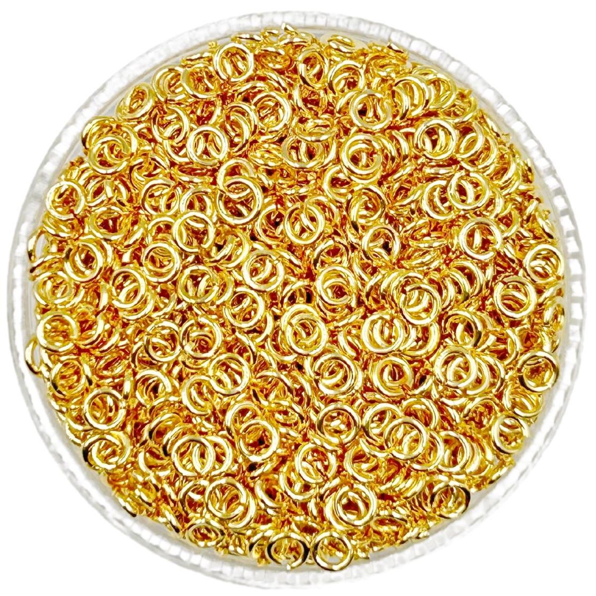 GENERICO - Argollas Para Bisutería De Doble Baño De Oro 5gr - Dorado