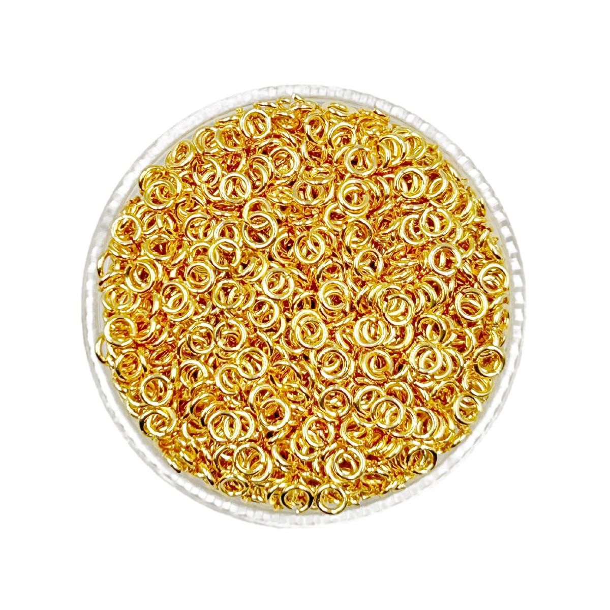 GENERICO - Argollas Para Bisutería De Doble Baño De Oro 5gr - Dorado
