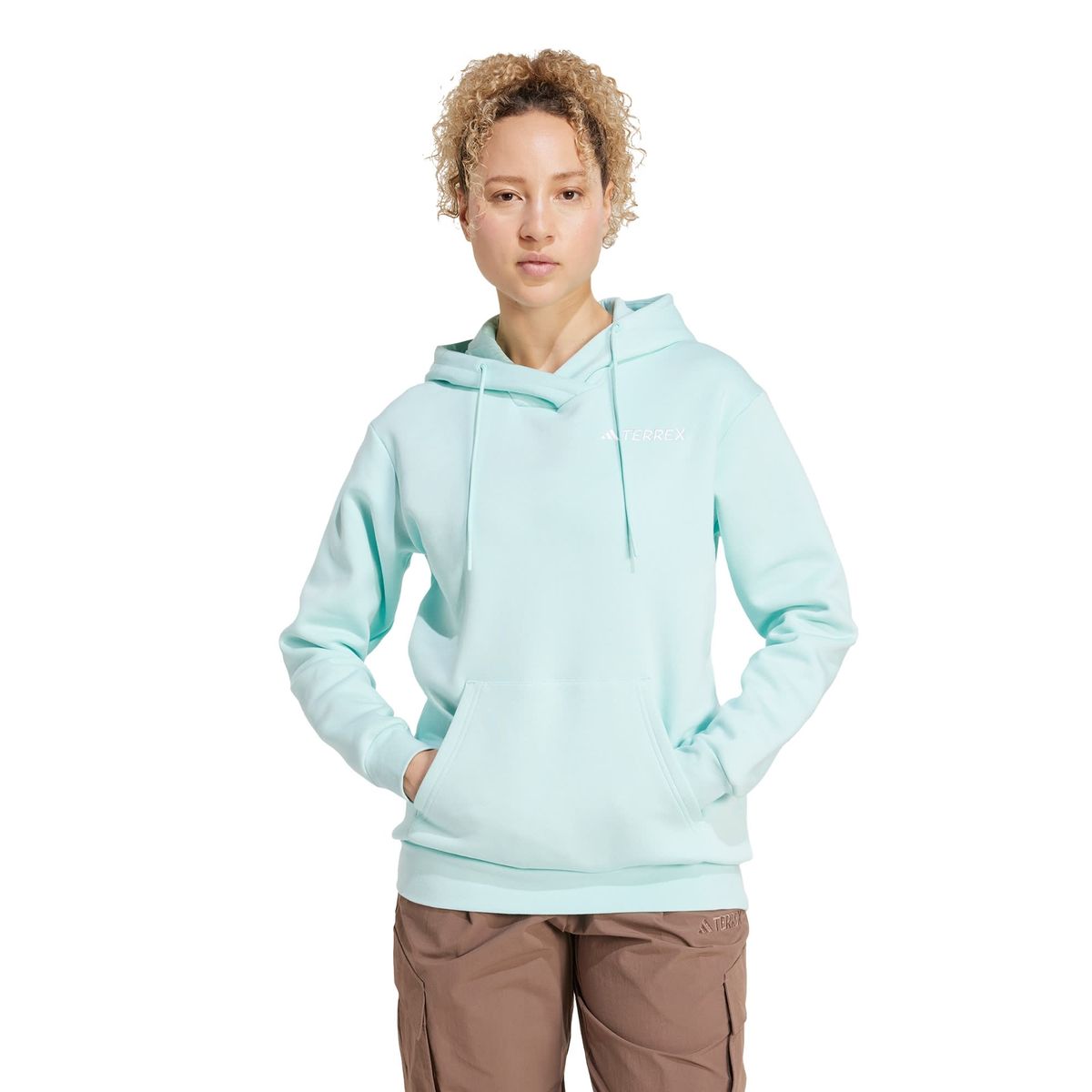 ADIDAS - Polerón con Capucha Terrex Multi Logo Pequeño