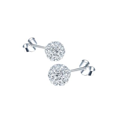 Imagen 1 del producto Aros De Plata Con Micro Circones Incrustados