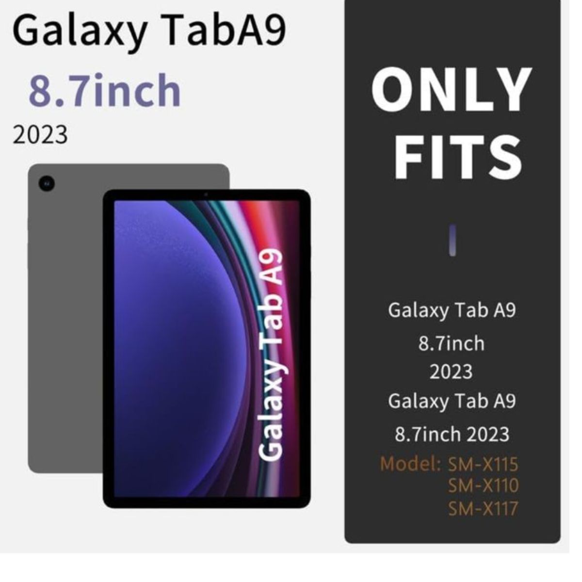 GENERICO - Funda Antigolpes Armadura Para Samsung Tab A9 SM-X110