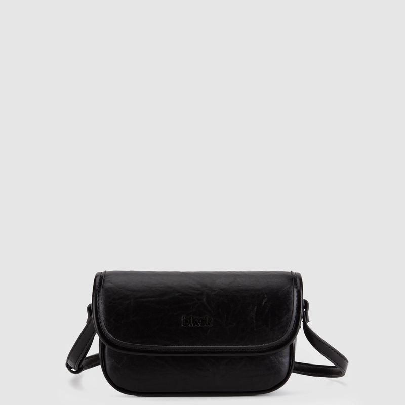 BLACK - Cartera The Line Black Mini Black Bubba