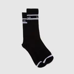 BUBBA - Calcetin Blanco Black