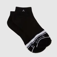 BUBBA - Calcetin Corto Blanco Black