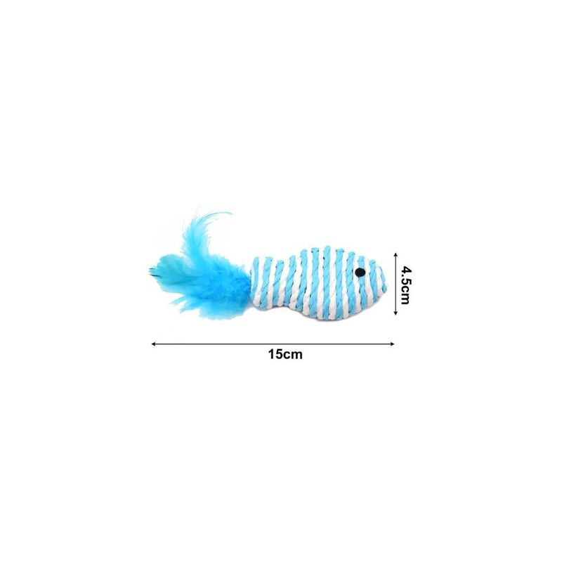 GENERICO - JUGUETE PARA GATOS 15CM