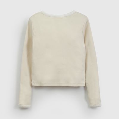 Imagen 2 del producto Polera Niña Beige 57293