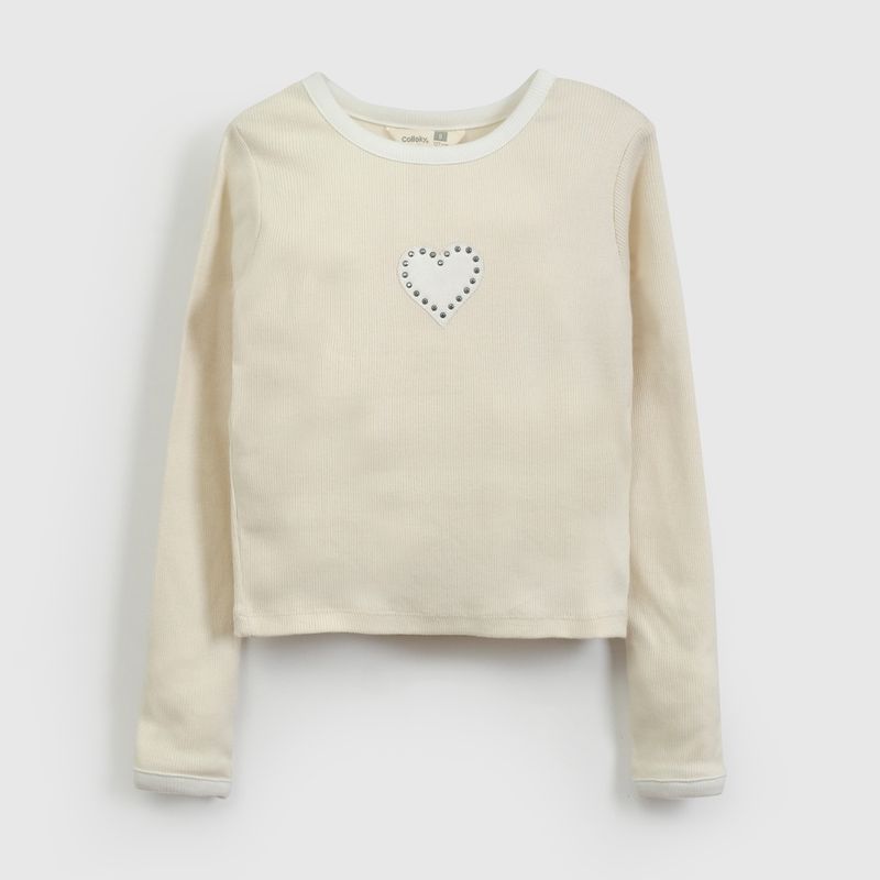COLLOKY - Polera Niña Beige 57293 Colloky