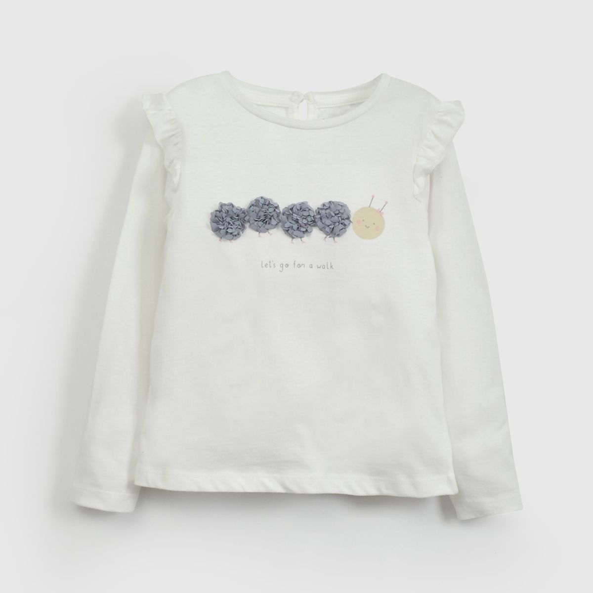 COLLOKY - Polera Bebé niña Blanco  57294 Colloky