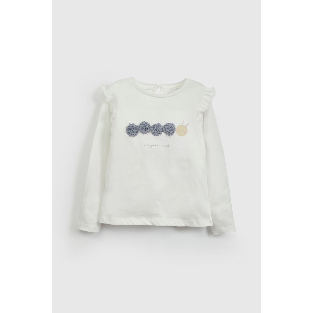 COLLOKY - Polera Bebé niña Blanco  57294 Colloky