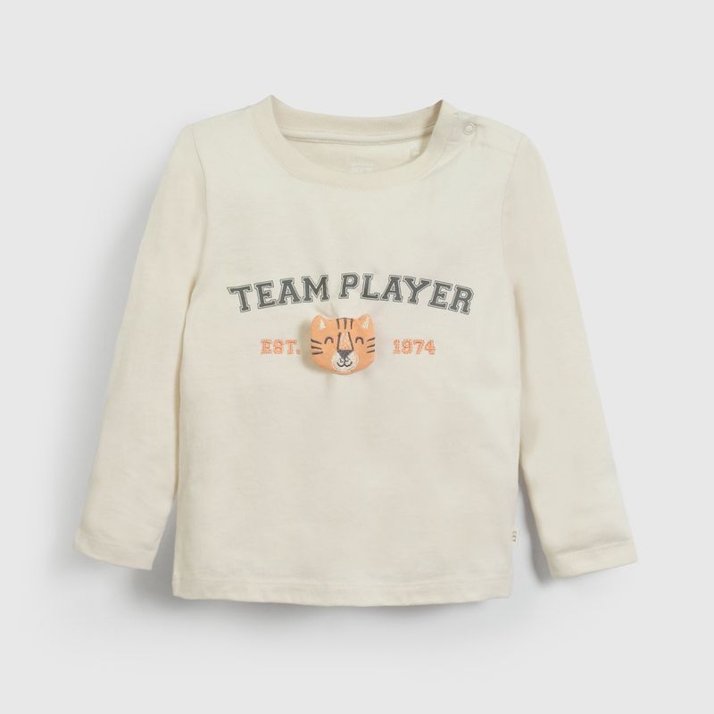 COLLOKY - Polera Bebé niño Beige 57296 Colloky 
