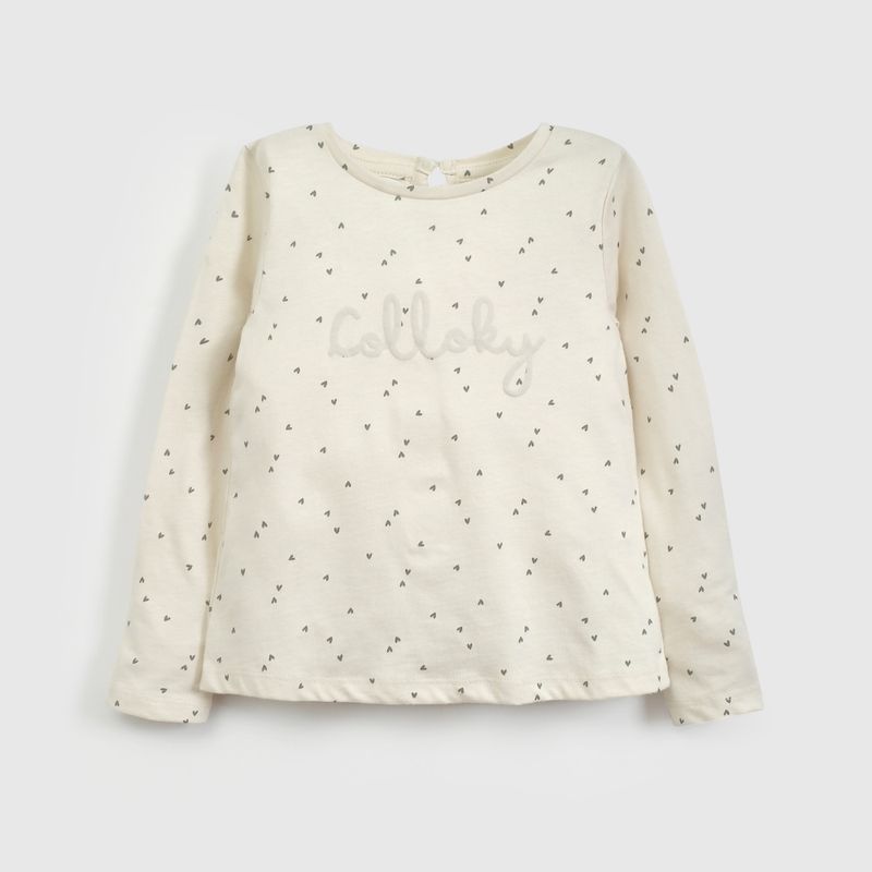 COLLOKY - Polera Bebé niña Beige 57302 Colloky 